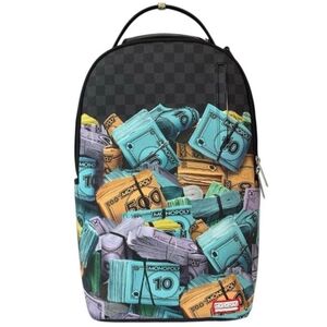 Sprayground Monopoly Money Stacks Backpack